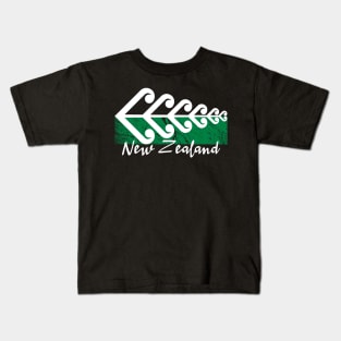 New Zealand Kuro Fern Kids T-Shirt